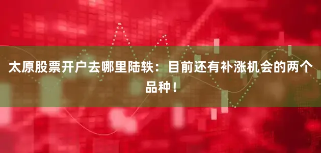 太原股票开户去哪里陆轶：目前还有补涨机会的两个品种！